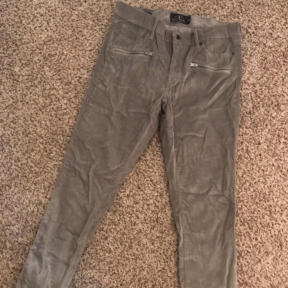 Dark grey lucky brand pants size 6/28